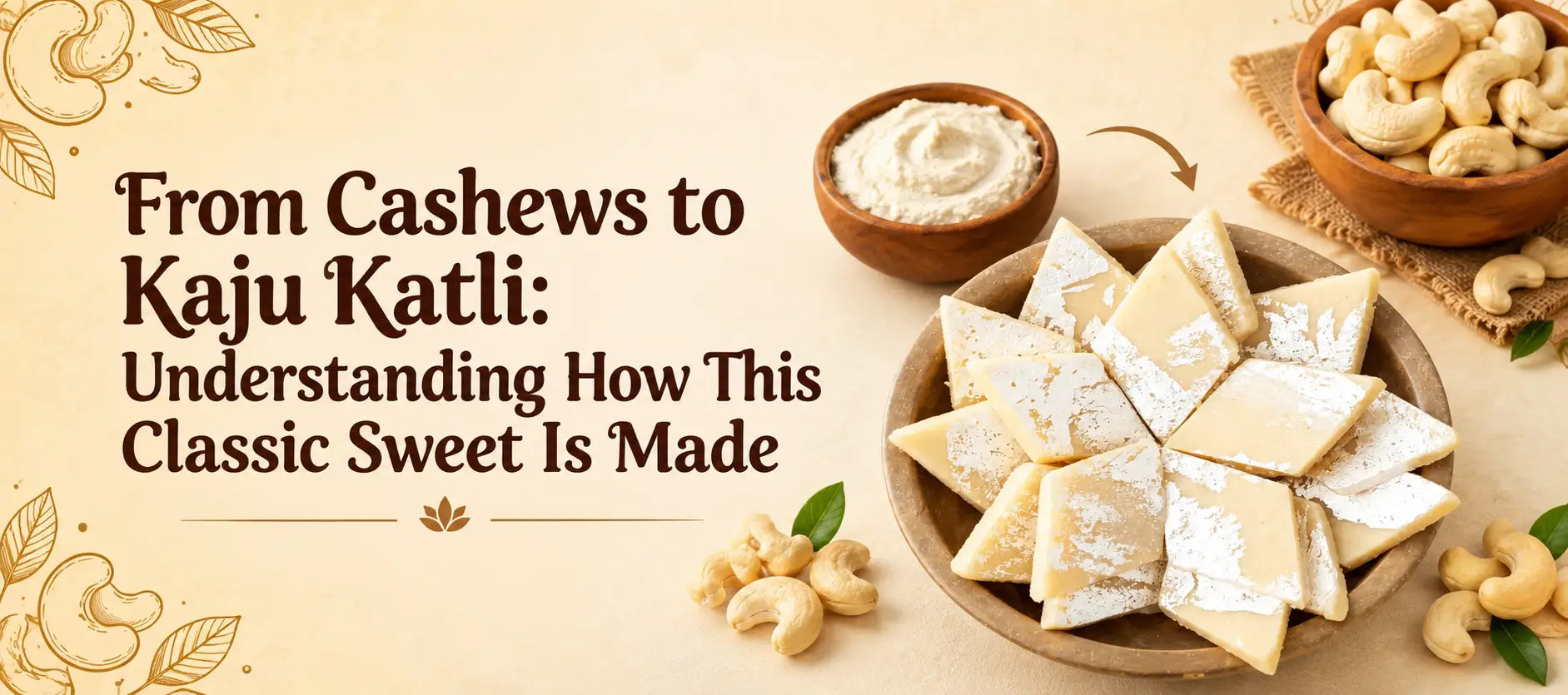 From Cashews to Kaju Katli: Understanding How This Classic Sweet Is Made