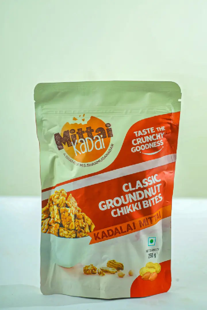 Classic Groundnut Chikki Bites