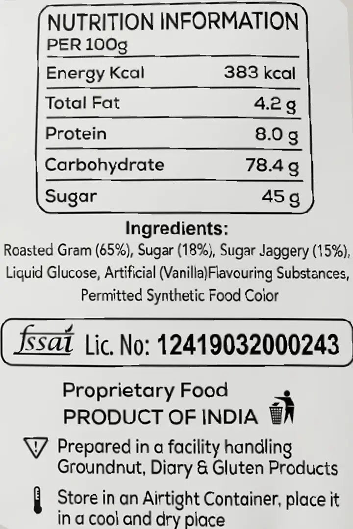 Roasted Gram Chikki Balls - 200g