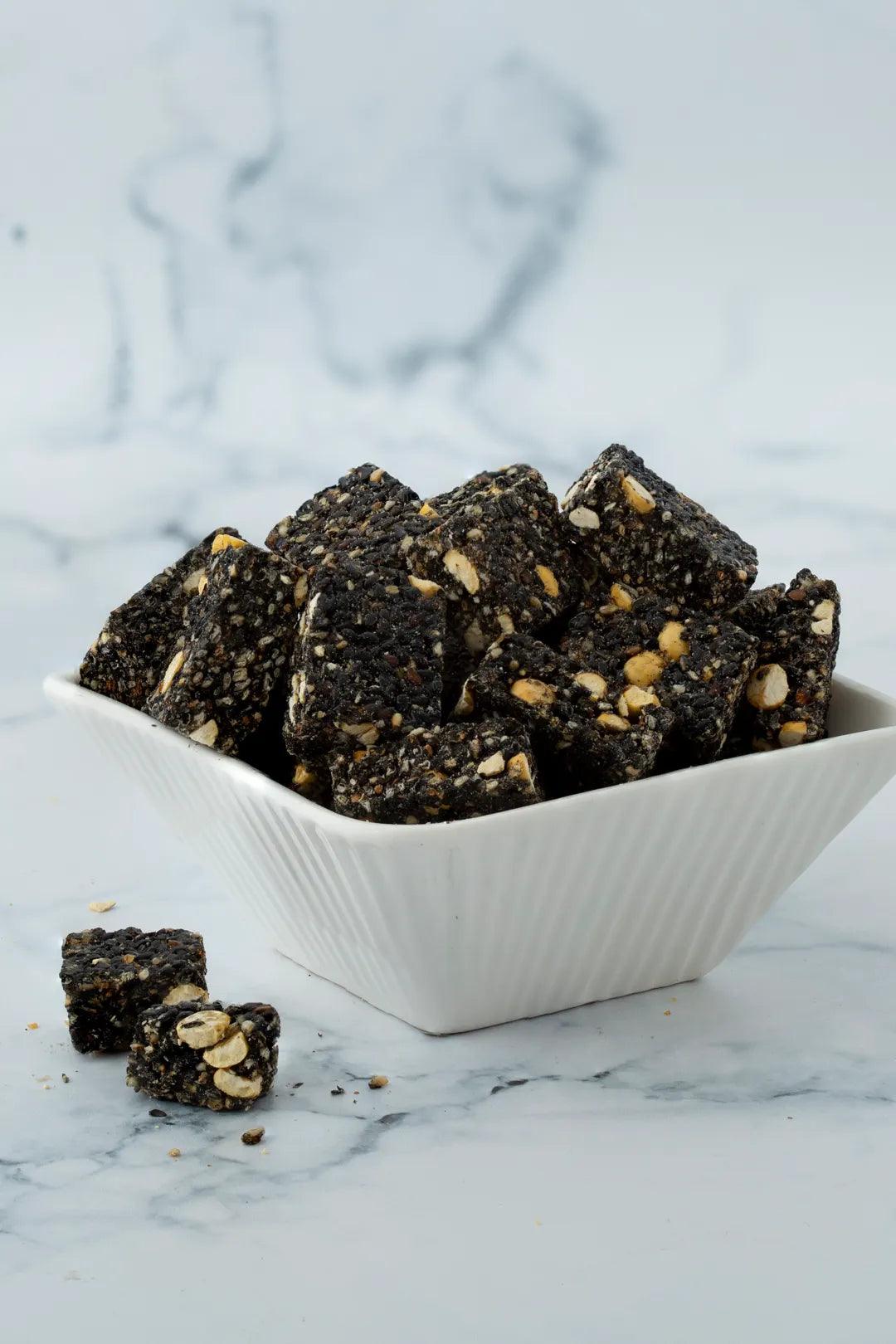 Black Sesame Chikki Bites